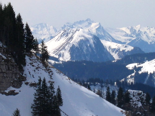 Le Printemps au Grand Bornand Panorama